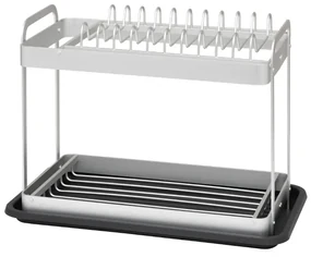 Scurgator vase Danyer, aluminiu, etajat, 42 x 23 x H 35 cm