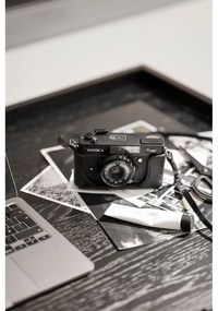 Birou cu blat cu aspect de lemn de stejar 120x61 cm Halifax - Rowico