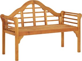 vidaXL Bancă de grădină, 125 cm, lemn masiv de acacia