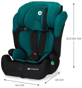 Scaun auto KINDERKRAFT COMFORT UP i-Size (76-150 cm) verde