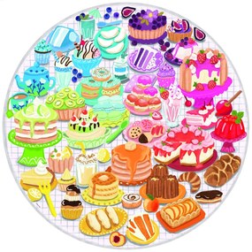 PUZZLE CERC DESERT, 500 PIESE - RAVENSBURGER (RVSPA17171)