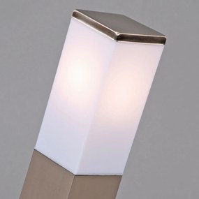 Lampă de exterior din oțel 45cm IP44 - Malios cu țăruș de sol și glandă de cablu