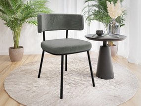 Scaun sufragerie Sorossa (Gri închis + Negru) . 1103514