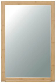 Oglinda de perete B043 NAT, bambus, M