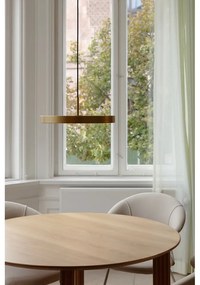 Lustră aurie LED cu abajur din metal ø 43 cm Asteria Medium – UMAGE