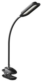 Immax 08998L - Lampă de birou LED+CCT, reglabilă, cu clemă CLIP, 7,5W/230V, neagră