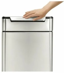 Simplehuman Coș de gunoi cu pedală superioară, 40 l