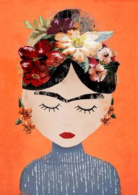 Ilustrație Frida (Orange Version), Treechild
