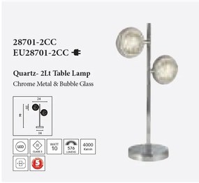 Veioza/Lampa de masa decorativa LED Quartz