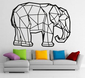 SENTOP | STYLESA Imagine din lemn   pe perete GEOMETRIC PR0229 BLACK