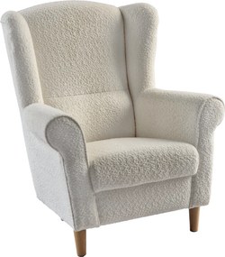 Fotoliu, textil crem Coral, CHARLOT