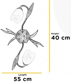 Plafonieră SONIA 2xE14/6W/230V ONLI