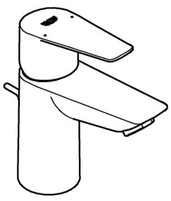 GROHE 24196001 - Baterie pentru lavoar START, mărime S, crom lucios