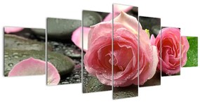Tablou - trandafiri (210x100cm)