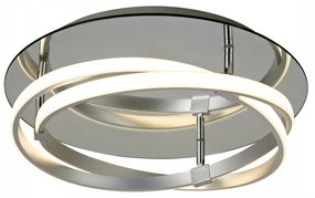 Plafoniera moderna argintie dimabila rotunda Mantra Infinity 