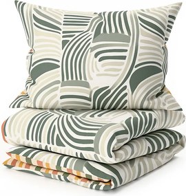 Lenjerie de pat din bumbac ZENVIA POLY colorata Dimensiune lenjerie de pat: 70 x 90 cm | 140 x 220 cm