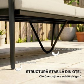 Outsunny Canapea pentru terasă | Aosom Romania
