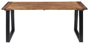 288068 vidaXL Masă de bucătărie, 180 x 90 cm, lemn masiv de acacia