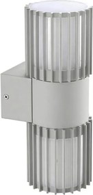 BRILAGI - Aplica de perete pentru exterior ARMOR 2xGU10/35W/230V IP44 gri