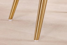 Set de 2 scaune, Catifea Raiata, Bej, MIA CASA, A-45926 VC