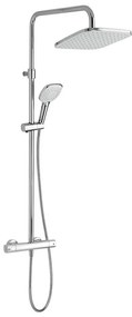Set de duș cu baterie termostatică Novaservis METALIA ECO crom lucios