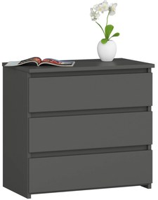 Comodă Cleania CL3 (grafit gri). 1071242