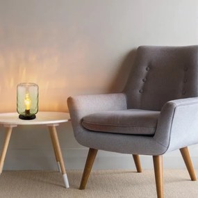 Lampă de masă Globo 16046TG DARINA 1xE27/60W/230V verde