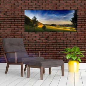 Tablou - Lunca de munte (120x50 cm)