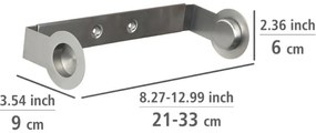 Suport din inox de role de hârtie montat pe pereteWenko Cerri