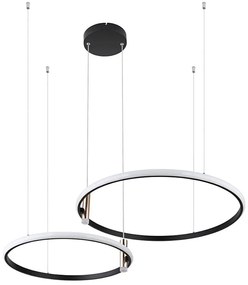 Lustră LED dimabilă pe cablu Globo 67300H COCO LED/55W/230V 2700-6000K + telecomandă