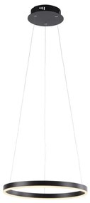 Leuchten Direkt 15393-13-LED Lustr LED RITUS 20W 230V negru dimabil