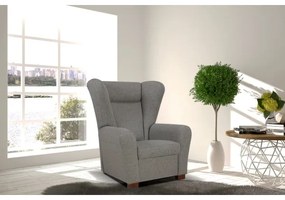 Fotoliu cu aripi VIVA, gri închis