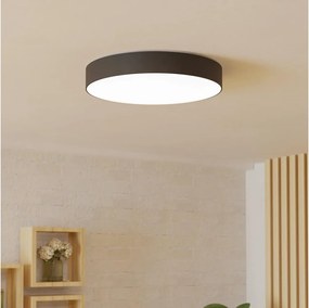 Eglo 901904 - Plafonieră LED RGBW dimabilă GALLIZZI-Z, 26W, 230V, Ø49 cm, neagră
