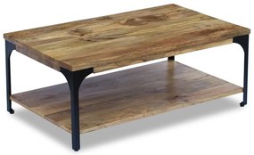 vidaXL Măsuță de cafea din lemn de mango 100x60x38 cm