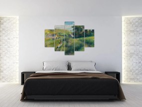 Tablou - Auguste Renoir, The Mussel Harvest, reproducere (150x105 cm)