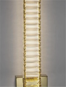 Aplica LED de perete cristal design elegant AURELIA