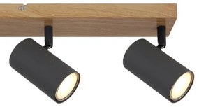 Spot ROBBY 4xGU10/35W/230V gri/maro Globo 57911-4G