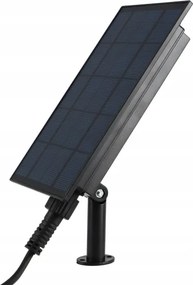 Ghirlandă decorativă solară LED RGB 15x LED/18 funcții USB 6 m IP44 neagră