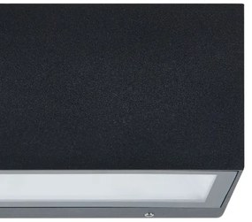 Aplică LED de exterior SPONGANO 2xLED/5W/230V IP65 Eglo 900885