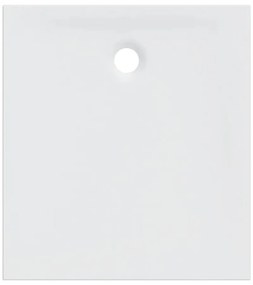 Cadita de dus dreptunghiulara Geberit Nemea acril alb mat 100x90 cm