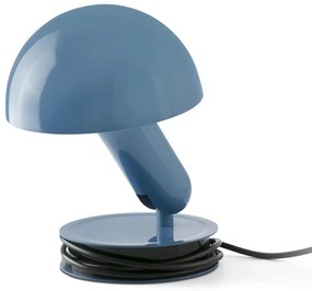 Veioza/Lampa de masa cu clips BELA albastra