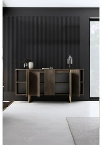 Dulap Luxe Walnut and Gold