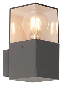 Lampă de perete exterioară modernă gri închis IP44 - Denmark