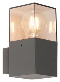 Lampă de perete exterioară modernă gri închis IP44 - Denmark