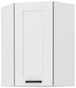 Dulap superior de bucătărie, de colț Lucid 58 x 58 GN 90 1F (alb + alb). 1041046