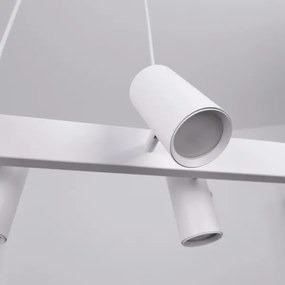Brilagi - Lustră suspendată pe cablu SELE 6xGU10/30W/230V albă