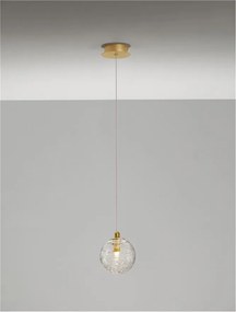 Pendul modern design decorativ COEN auriu D-12cm