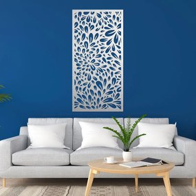 SENTOP | Pictură abstractă cu flori pe perete | PINIIA
