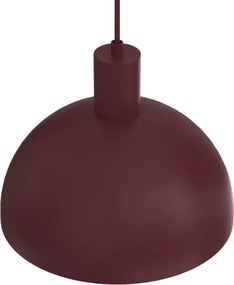 Lustră pe cablu HANDA 1xE27/15W/230V burgundiu