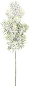 Ramură artificială Pin înzăpezit cu sclipici, 55 cm